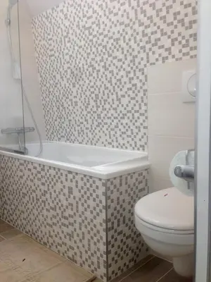 Salle de bains dans l'établissement Au Coeur d'Amiens