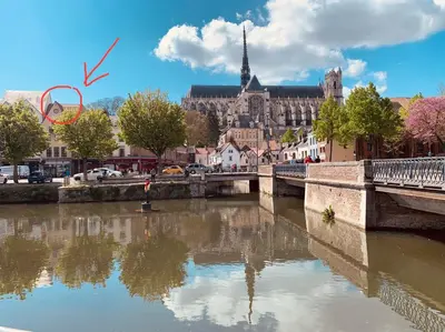 Vue sur la rivière ou le fleuve situé(e) à proximité de l'appartement