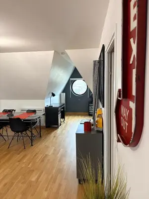Coin salon dans l'établissement Amiens LOFT