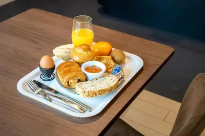 Nourriture dans l'hôtel ou à proximité