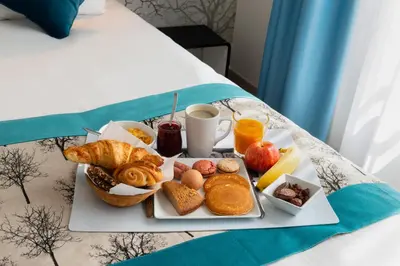 Nourriture dans l'hôtel ou à proximité