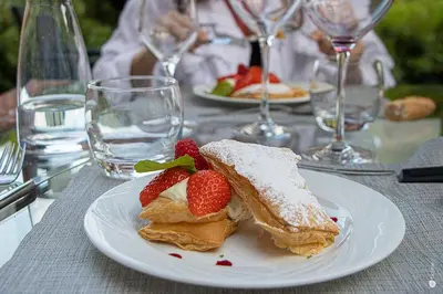 Nourriture dans l'hôtel ou à proximité