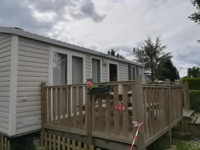 Jardin de l'établissement Camping Loisirs Des Groux