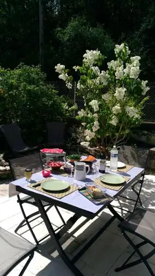 Jardin de l'établissement Carpe Diem du Vexin