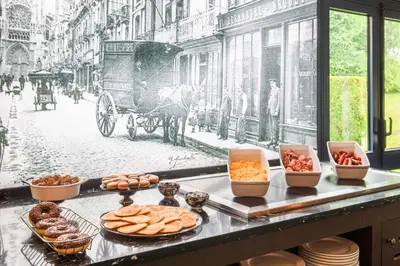 Nourriture dans l'hôtel ou à proximité