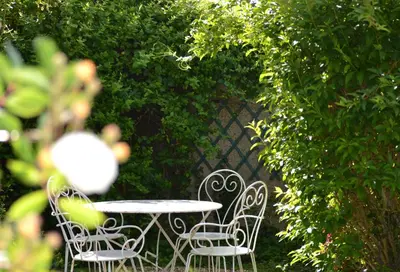 Jardin de l'établissement Ferme des Vallees