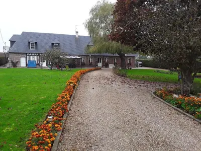 Jardin de l'établissement La Cle de Saule