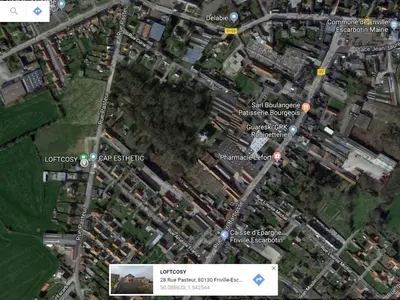 Quartier de l'appartement ou autre quartier proche