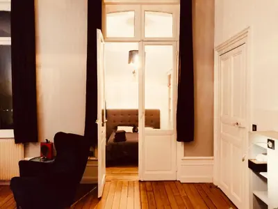 Coin salon dans l'établissement Le 3 fuscien