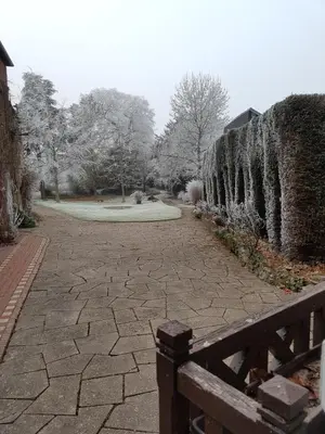 L'établissement Gite Normandie en hiver