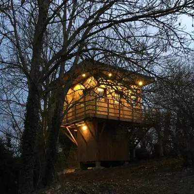 Plan de l'établissement Cabane perchee