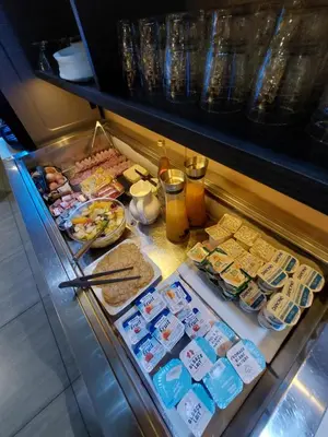 Nourriture dans l'hôtel ou à proximité