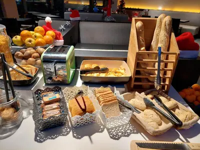 Nourriture dans l'hôtel ou à proximité