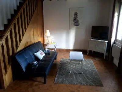 Coin salon dans l'établissement Ma petite normande