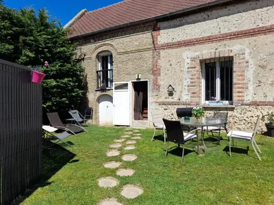 Jardin de l'établissement Gite De La Baguelande