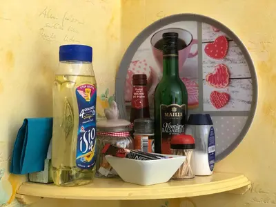 Boissons dans l'établissement Nuit à deux pas de Dieppe