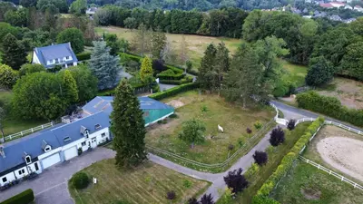 Jardin de l'établissement La Ferrière