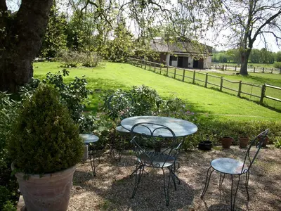 Jardin de l'établissement La Palestriere