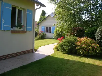Jardin de l'établissement Gîte Dieppe
