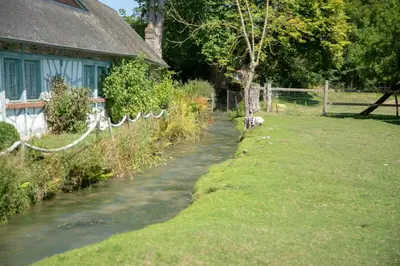 Paysage naturel près de the country house