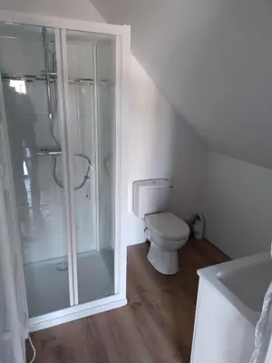 Salle de bains dans l'établissement A la campagne, au calme