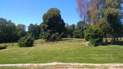 Jardin de l'établissement Ferme de la Haye