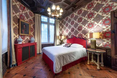 Un ou plusieurs lits dans un hébergement de l'établissement La Maison Des Vieux Logis