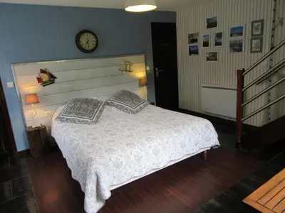 Un ou plusieurs lits dans un hébergement de l'établissement La Maison de l'Epousée B&B