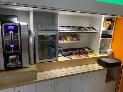 Cuisine ou kitchenette dans l'établissement Class'Eco Chambly