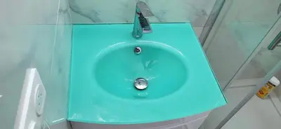 Salle de bains dans l'établissement Hameau des Essarts