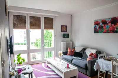Coin salon dans l'établissement Flozed