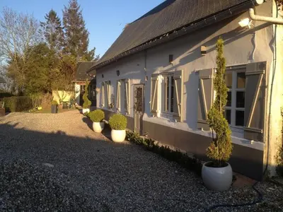 Jardin de l'établissement Cottage d Hamicourt