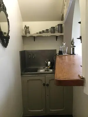 Cuisine ou kitchenette dans l'établissement Les Papouz GIVERNY