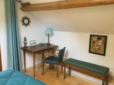 Coin salon dans l'établissement Les Papouz GIVERNY