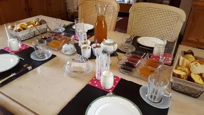 Nourriture dans le B&B/chambre d'hôtes ou à proximité