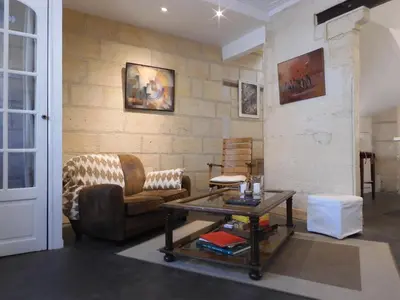 Coin salon dans l'établissement Maison de Marie