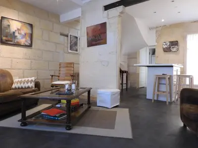 Coin salon dans l'établissement Maison de Marie