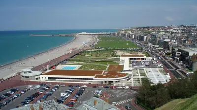 Vue générale sur la mer ou vue sur la mer prise depuis la maison de vacances
