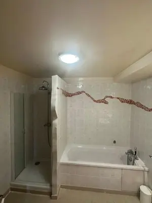 Salle de bains dans l'établissement Le Temps d'un Rêve