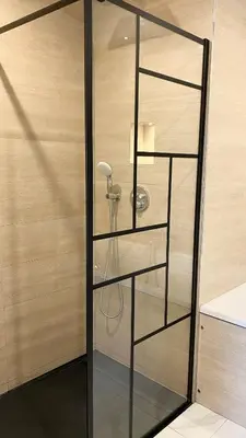 Salle de bains dans l'établissement Les Granges d'Haillancourt