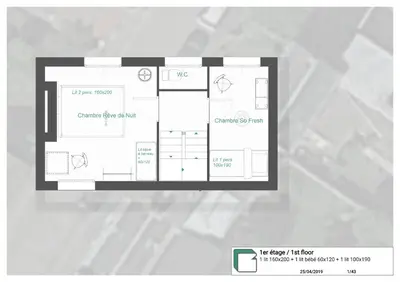 Plan de l'établissement Les Bruyeres