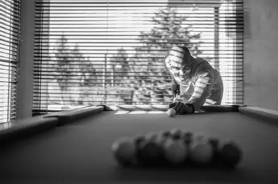 Billard dans l'établissement Golf Hotel de Mont Griffon