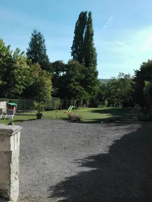 Jardin de l'établissement Le clos du mont César