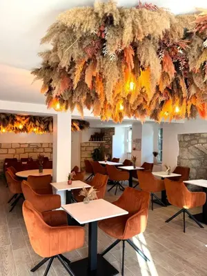 Coin salon dans l'établissement DOMAINE ST GERMER