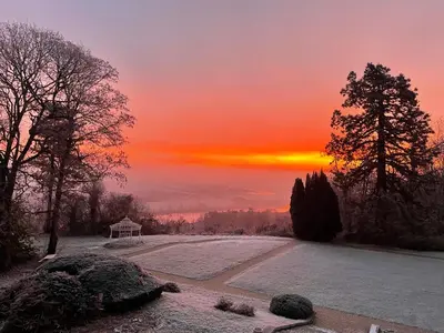 Paysage naturel près de le B&B/chambre d'hôtes