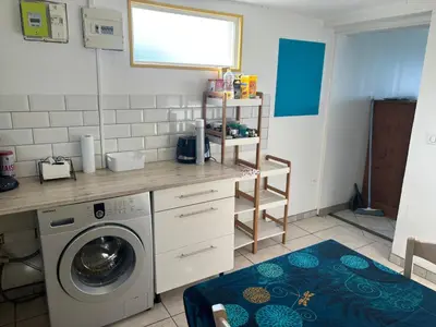 Cuisine ou kitchenette dans l'établissement THE LOK
