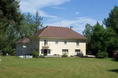 Jardin de l'établissement Domaine de Beauvilliers