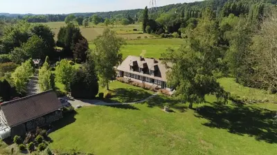 Paysage naturel près de la maison de vacances