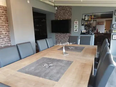 Cuisine ou kitchenette dans l'établissement Logis la Rotourelle