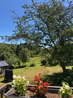 Paysage naturel près de la maison d'hôtes